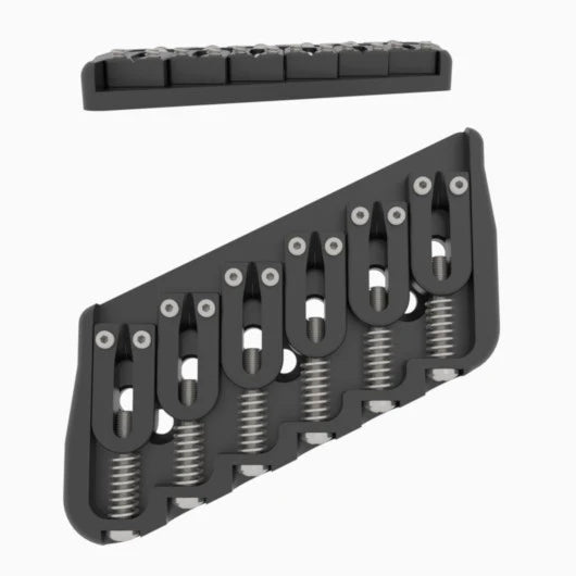 Hipshot Multi-Scale Fixed Guitar Bridge, 6 String